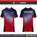 RED RAINING DOTS  SOCCER JERSEYS